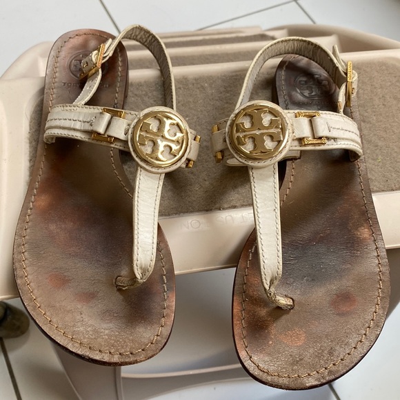 Tory Burch Sandals 8 1/2 - Picture 1 of 4